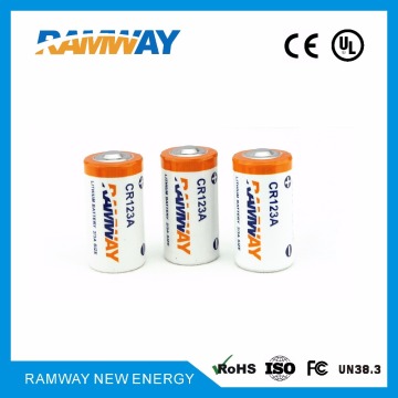 CR123A battery,2/3A battery,2/3A 3.0v lithium battery from Ramway