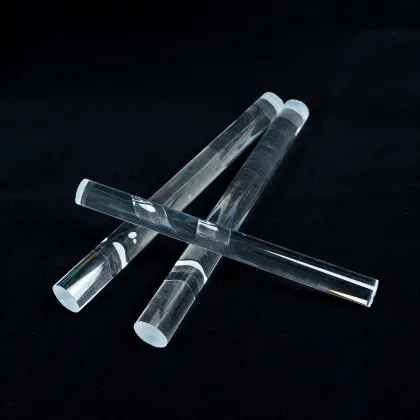 High Temperature Quartz Rods and Silica Single-Bore Glass Rods for Industrial Laboratories Sio2