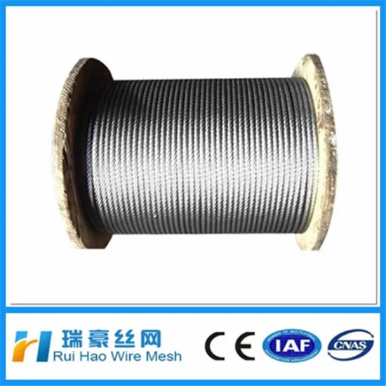 Steel Wire Rope, Galvanized Steel Wrie Rope, Ungalvanized Steel Wire Rope