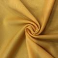 polyester plain dyed bird eye knitting fabric