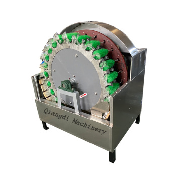 Semi-Automatic Rotary Cleaning Label Brush Bottle Washer Machine