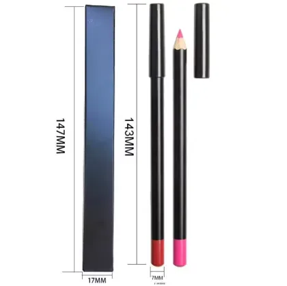 Vegan, Waterproof Wholesale Lip Liner with High Pigment for Make-up
