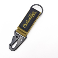 Nylon Tactical Black Belt Keychain Cool Key Lanyards