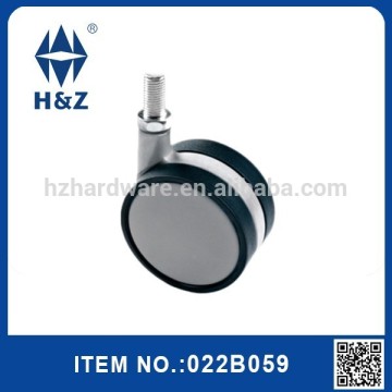 Plastic steel swivel caster wheel for medical