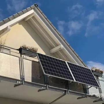 Balcony Solar Panels Kit 600W 800W 1000W for Germany - Mini Solar System for Balcony Installation