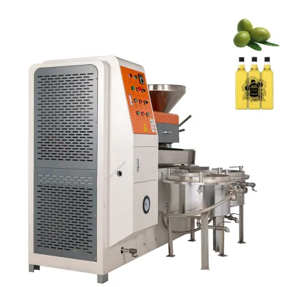 Spiral Household Mustard Seed Vegetable Oil Press Machine: Agricultural Multi-Functional Oil Extractor