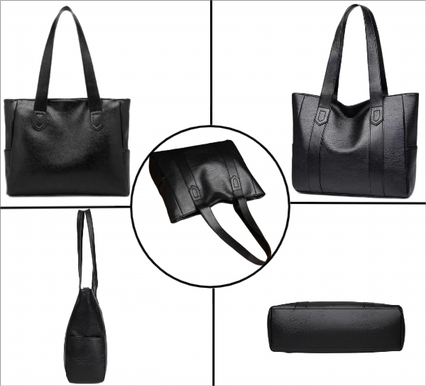 Fashionable PU tote bag for women