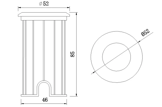 1W IP68 LED Recessed Pool Light