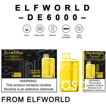 Exclusive Distributor Elfworld Disposable Vape Wholesale