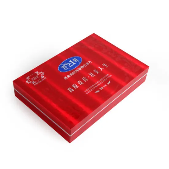 Custom Healthy Care Product Pack Boxes with Lid