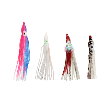 Lankachtige octopus inktvis rokken zachte vissers lokt (5 cm/7,5 cm/9 cm/11 cm)