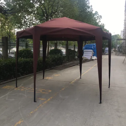 Outdoor Camping Folding Tent with Shading Awning