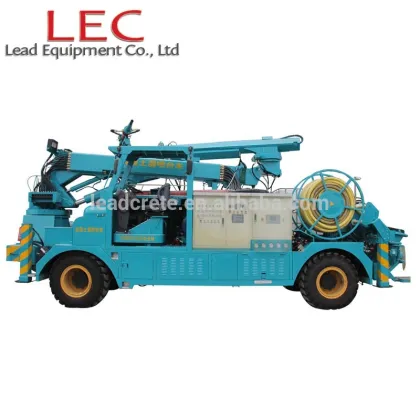 HSC3016 tunnel construction concrete spray robot telescope arm shotcrete system