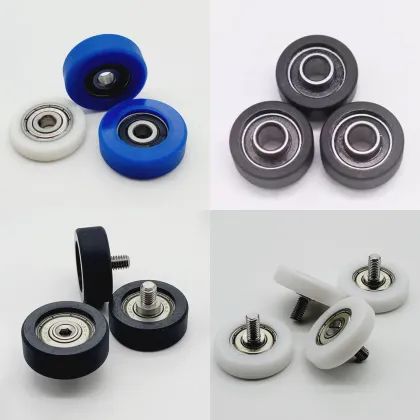 OEM Precision rubber Bearings and Shaft Components