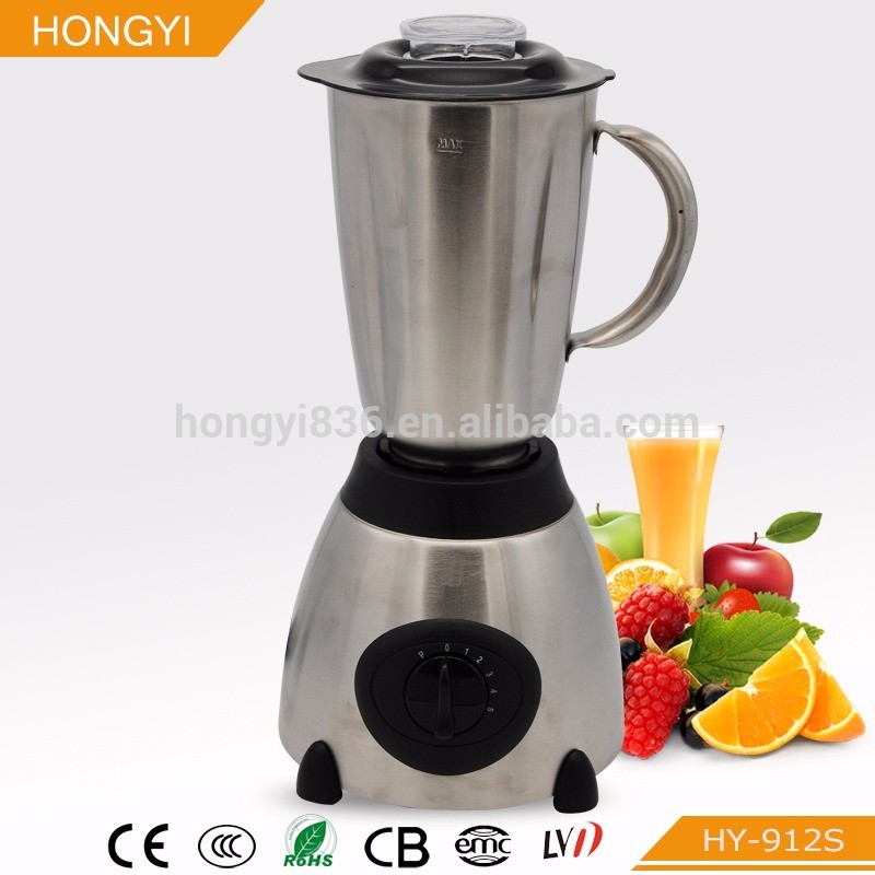 500W stainless steel housing 1.5L fruit Blender