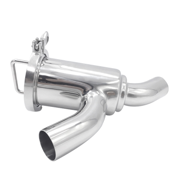 SS316 Stainless Steel Welding Connection Food Grade Filter Y Elbow Type Strainer
