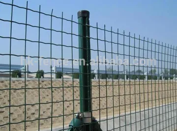 50*100mm Green PVC Coated euro fence