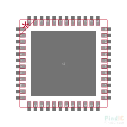 48QFN KSZ9031RNXCA-TR Electronic Components Transceiver Chip