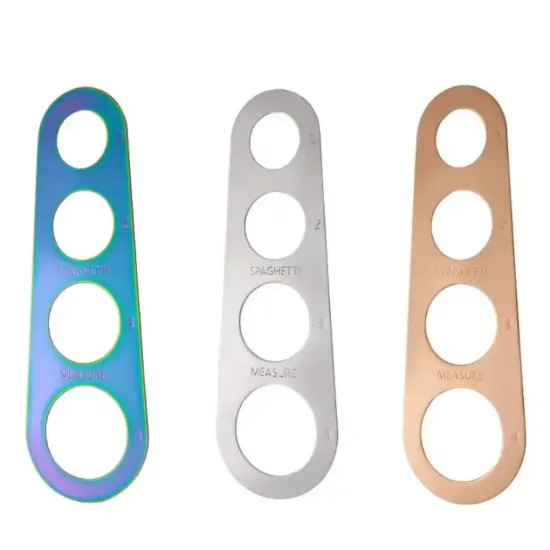 Hot Selling 304 Stainless Steel Pasta Measure with 4 Holes - Ideal Kitchenware Accessory