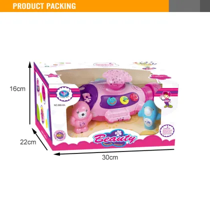 B/O toy baby projector can taletelling with light