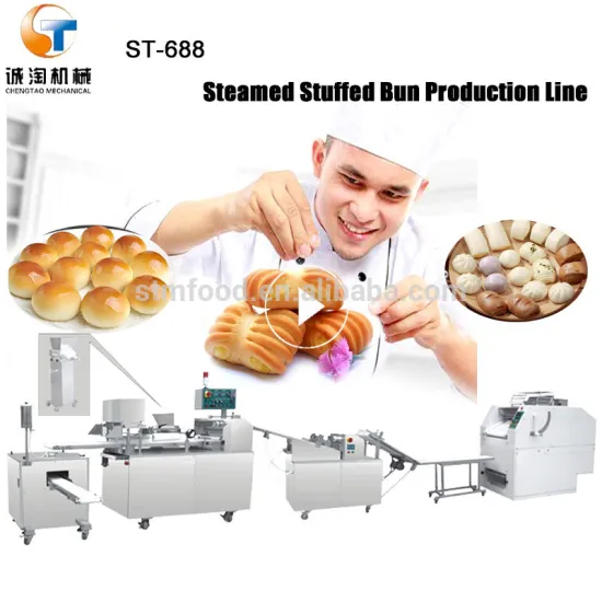 steamed hamburger machine st-688 st-688