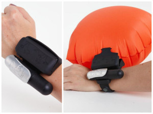Wearable Portable Rescure Device Float Wristband Lightweight Water Buoyancy Aid Device for Adult Kids Drowning with Inflatable Gasbag Safe Swimming Safe Device