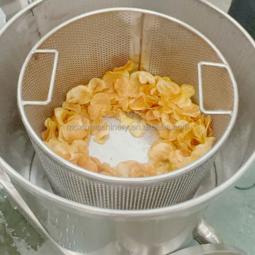 Moxin 2 Years Warranty Frozen French Fries Machinery and Potato Chips Making Machine for Small Scale Plant