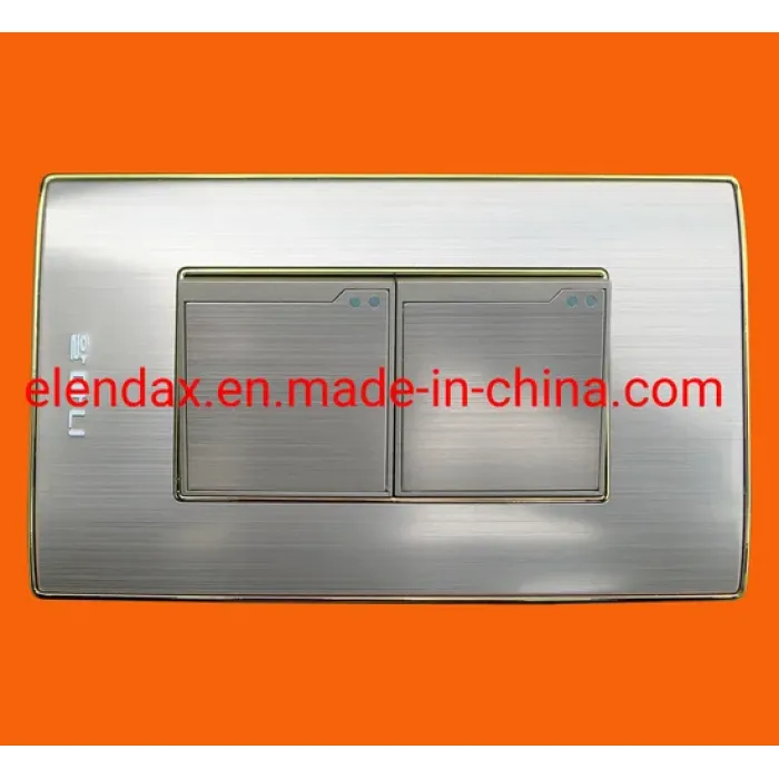 Sakelar Dinding Aluminium Amerika Baru dengan Indikator AL2001