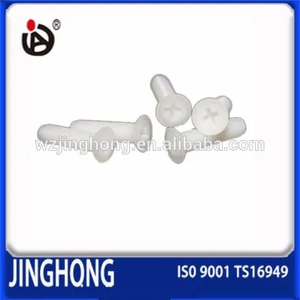 DIN965 Plastic Philips Flat Head Machine Screw