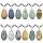 GreenJoan Healing Crystal Coffin Gemstone Pendant Necklaces