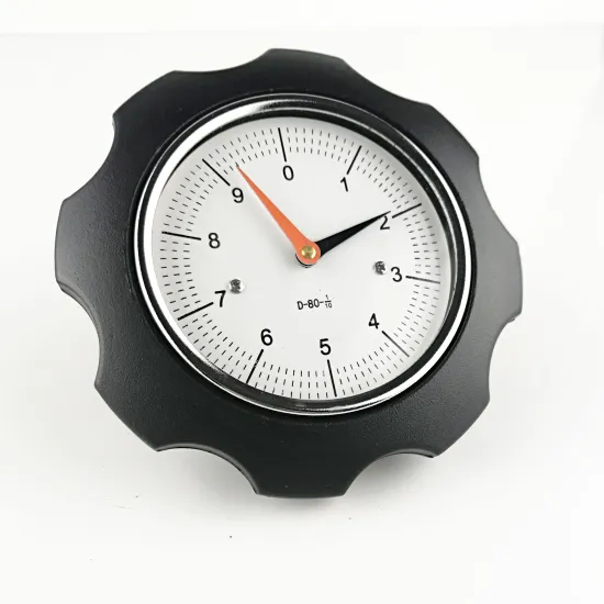 12borex125 Aluminum Gravity handwheel,position gauges,handwheel with indicator counter handwheel