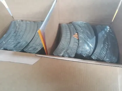 Good friction brake lining material 19032 brake lining truck brake lining DAF