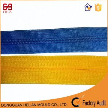 Fashion design mesh tape invisible nylon zipper