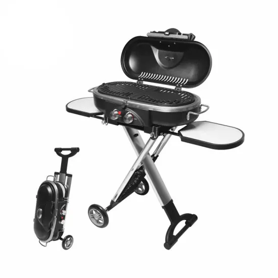 Hot Sale Portable Foldable Gas Electronic Camping Outdoor Barbecue BBQ Gas Grills with Trolley bbq gas grill