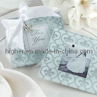 Love Photo Frame Style Glass Coaster