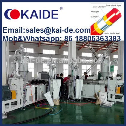 pert-al-pert multilayer composite pipe making machine