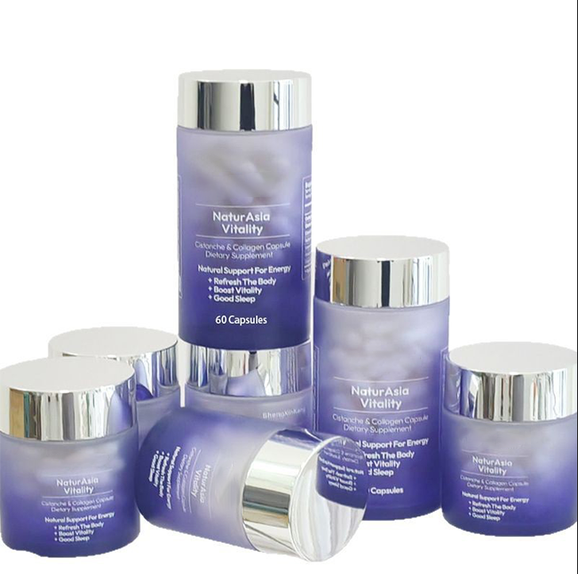 Light purple health supplement1