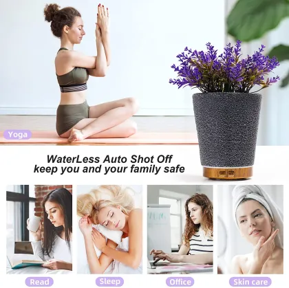 Plant Aroma Essential Oil Ceramic Diffuser