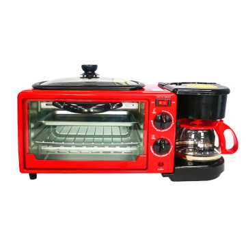 2021 New Breakfast Home Multi-function Toaster Cooking Coffee Maker - 3 in 1 Breakfast Maker