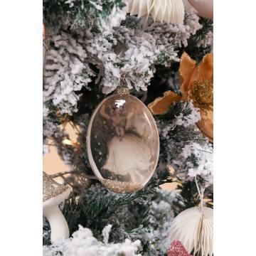 Themed christmas balls Quicksand Glass Christmas Ball Supplier