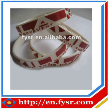 2013 Newest promotional gift high quality Silicone bracelet/wristband