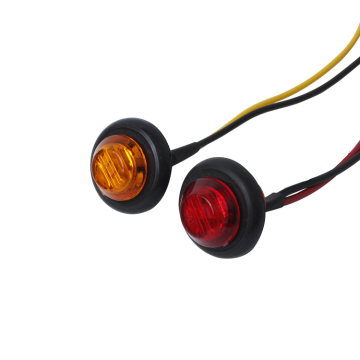 Kit Cahaya Mata LED Kuasa Tinggi: Lampu Penanda Side Amber &amp; Merah