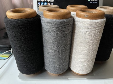 black and white and gray yarn Nm10/1 for gloves.