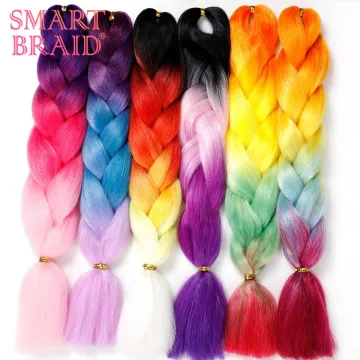 WholeSale Ombre Color Braiding Hair 165g Synthetic Super Jumbo Braids Jumbo Hair Braid in South Africa