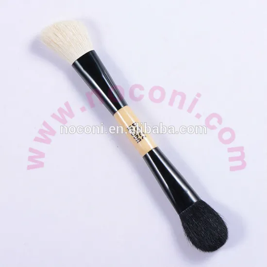 makeup double side brushes goat bristle single brushes hot sale double side brush