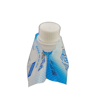 Custom sachet packaging upright pouch with nozzle