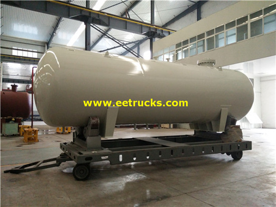 50 CBM 25ton NH3 رصاصة تخزين دبابات