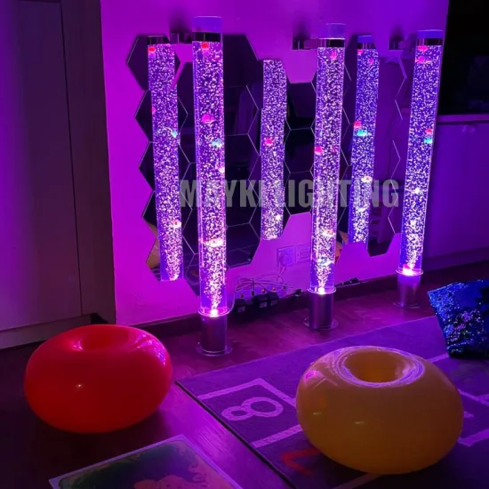 180cm Colour Changing LED Bubble Tube for Sensory Room Lights - Autism Friendly