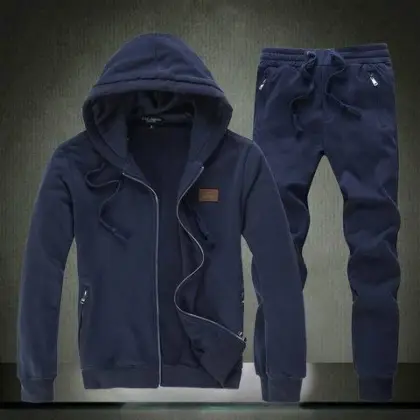 2014 men's casual suit, fashion suit sport clothing sets, fashion suit clothing sets Kenzo JC D&G for men