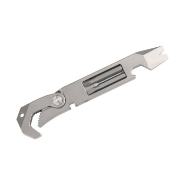 Portable Titanium Pry Bar Crowbar - Multi-Functional Tool for Outdoor Use
